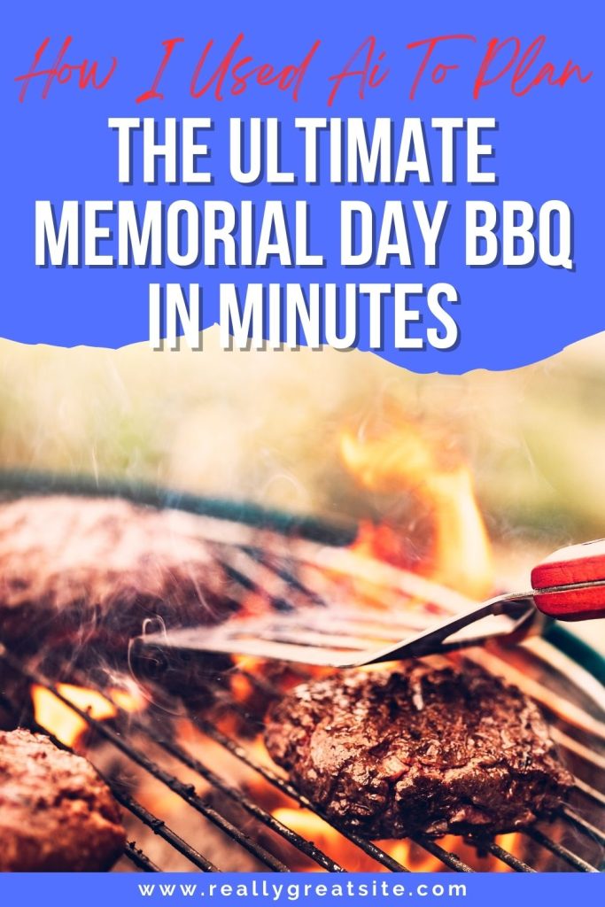 I used AI to plan a Memorial Day BBQ in minutes—from the menu to decorations—so you can plan a Memorial Day BBQ with AI stress-free.