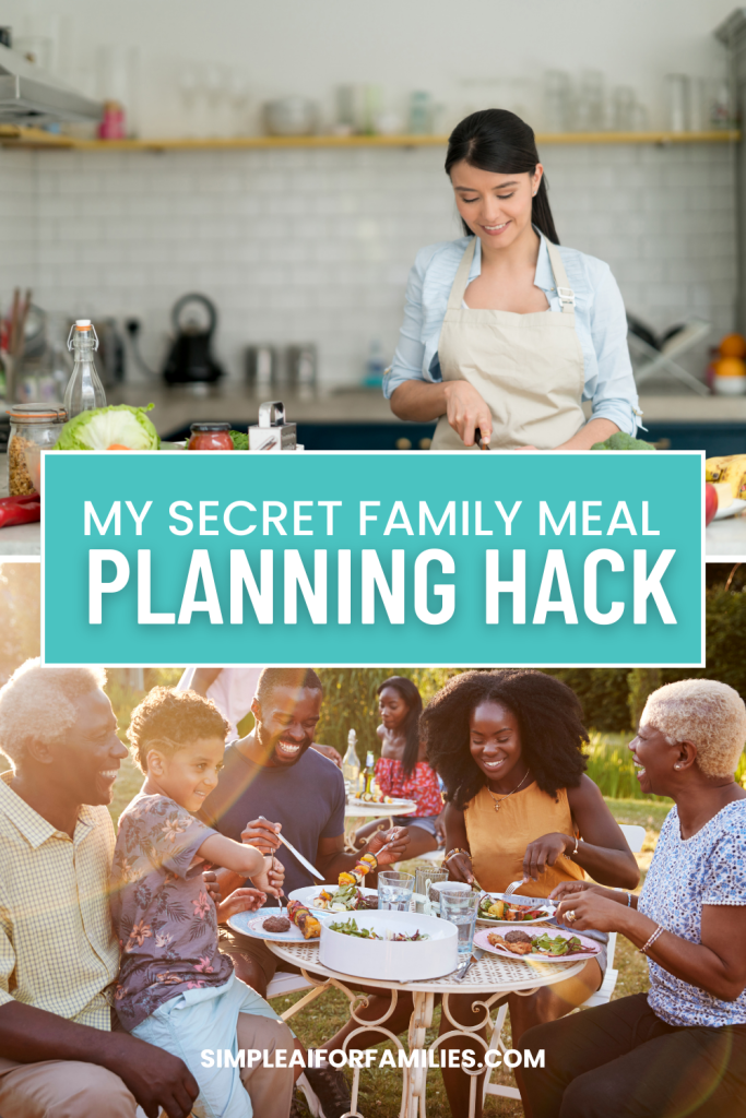 I use the free Kitchen Companion AI tool to make meal planning easy. It helps me save time, cut stress, and plan healthy family dinners fast.