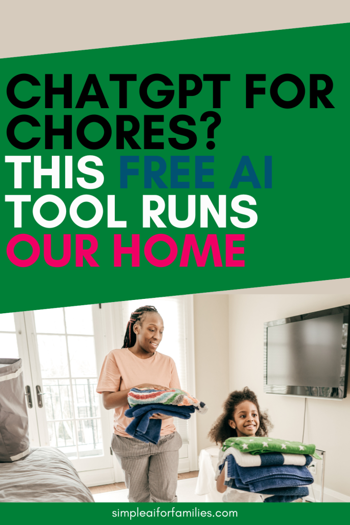 Say goodbye to nagging! I use ChatGPT for chores with Chore Captain GPT to organize tasks, keep things fair, and reduce stress—for free!