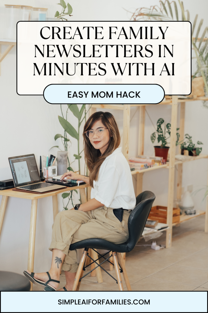 I use Family Newsletter with ChatGPT to keep loved ones updated. Save time, add personality, and share milestones everyone will love.